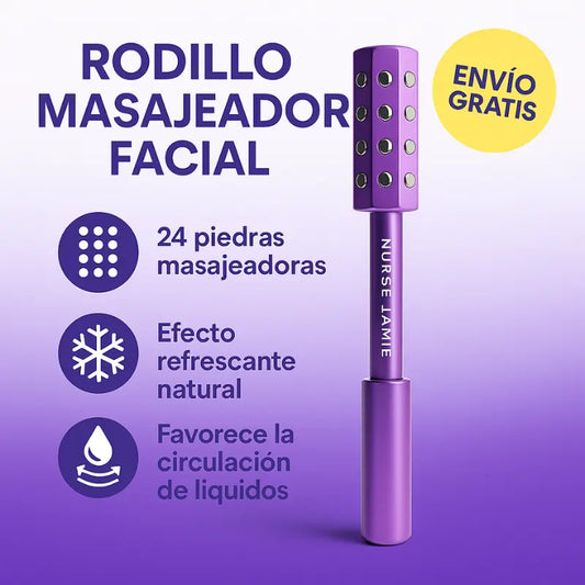 FaciaLuxe | Rodillo Masajeador Facial